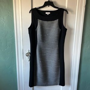 Calvin Klein Dress.  Fits more snug than loose.  Worn once.